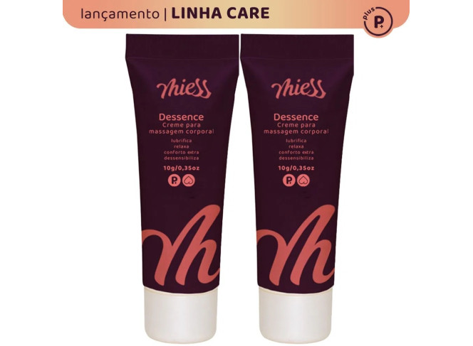 Dessense Creme Dessensibilizante Anal 4 em 1 Linha Plus Care Miess