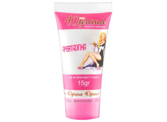 Apertadinha de Morango Gel Adstringente para Massagem Corporal 15g 40 Graus