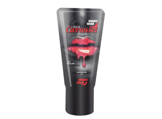 CARROSSEL GEL LUBRIFICANTE COMESTÍVEL COM EFEITO GLITTER 18G PEPPER BLEND