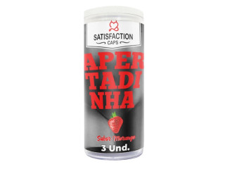 APERTADINHA BOLINHA COM ÓLEO CORPORAL ADSTRINGENTE 3 UNIDADES SATISFACTION CAPS