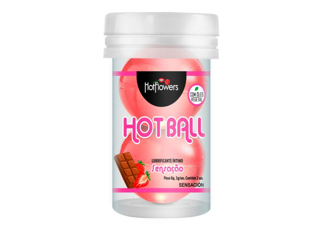 HOT BALL BEIJA MUITO HOT FLOWERS SENSAÇÃO