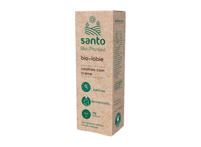 BIO-LABIÉ ICE GEL CORPORAL UNISSEX BEIJÁVEL 15G LINHA BIO-PLANTED SANTO