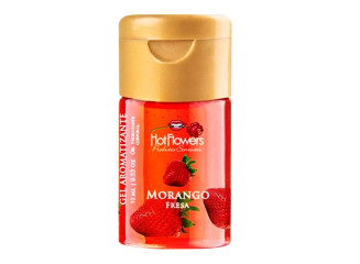GEL AROMATIZANTE HOT MORANGO 12ML HOT FLOWERS