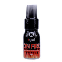 ON FIRE ÓLEO BEIJÁVEL QUENTE DE MORANGO 30ML K GEL