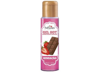 GEL HOT AROMATIZANTE SENSAÇÃO 35ML HOT FLOWERS