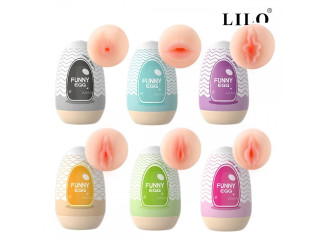 FUNNY EGG MASTURBADOR MASCULINO FORMATO VAGINA EM CYBERSKIN VIP MIX