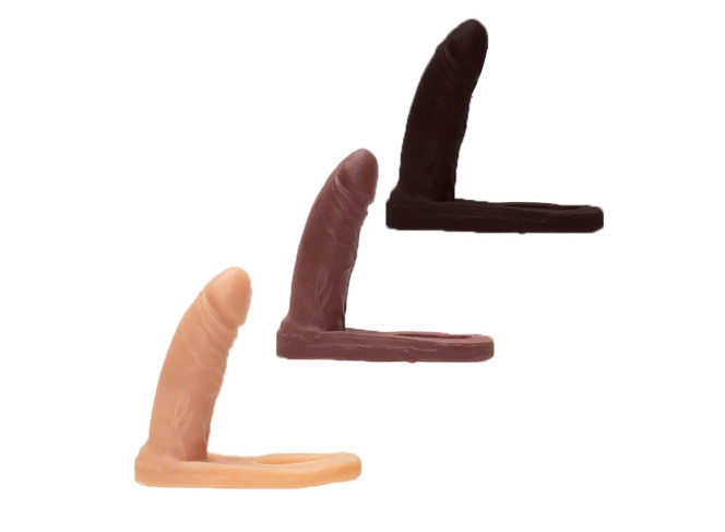 ANEL COMPANHEIRO COM PRÓTESE 10,5 X 3 CM ÊXTASE