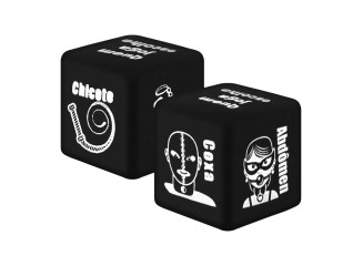 DADO SADO COM POSIÇÕES E TAREFAS DIVERSÃO AO CUBO