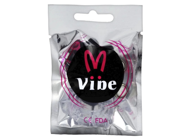 ANEL PENIANO COM VIBRADOR E ESTIMULADOR DE CLITÓRIS VIP MIX