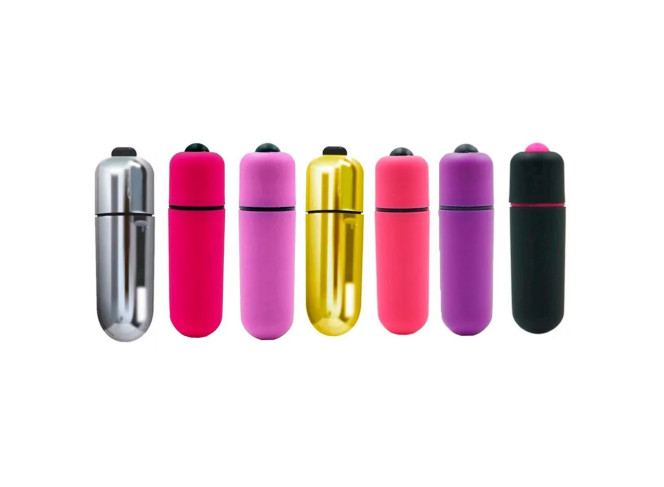 MINI CÁPSULA VIBRATÓRIA POWER BULLET - MINI VIBE - MISS COLLECTION ROXO