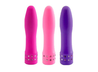 MINI VIBRADOR DIAMOND MULTIVELOCIDADE VIP MIX