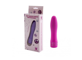 MINI VIBRADOR DIAMOND MULTIVELOCIDADE VIP MIX