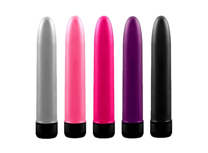 VIBRADOR PERSONAL MULTI-VELOCIDADE COM TEXTURA AVELUDADA 13,5CM VIP MIX