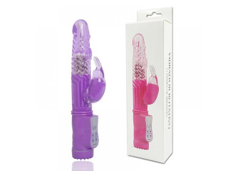 VIBRADOR ROTATIVO COM TEXTURAS EM ESPIRAL 12 FUNÇÕES MISS COLLECTION