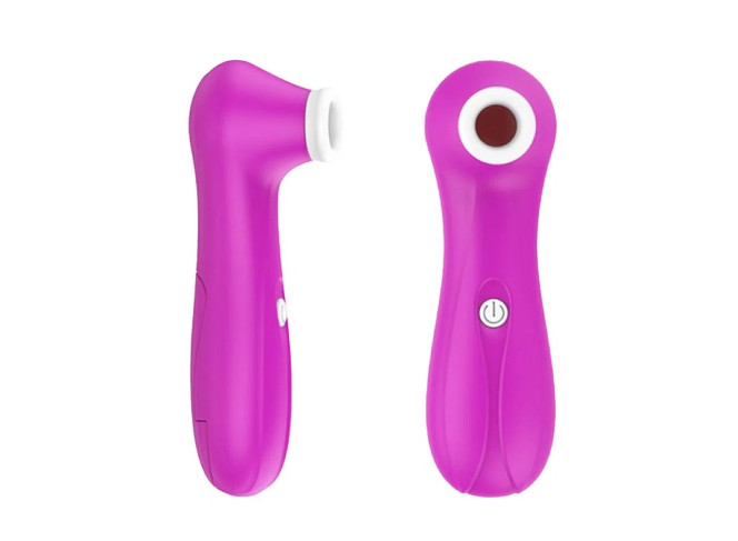 ESTIMULADOR FEMININO COM SUCÇÃO SUCKING MASSAGE VIP MIX